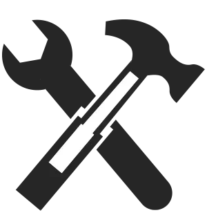 Hammer and Wrench Icon